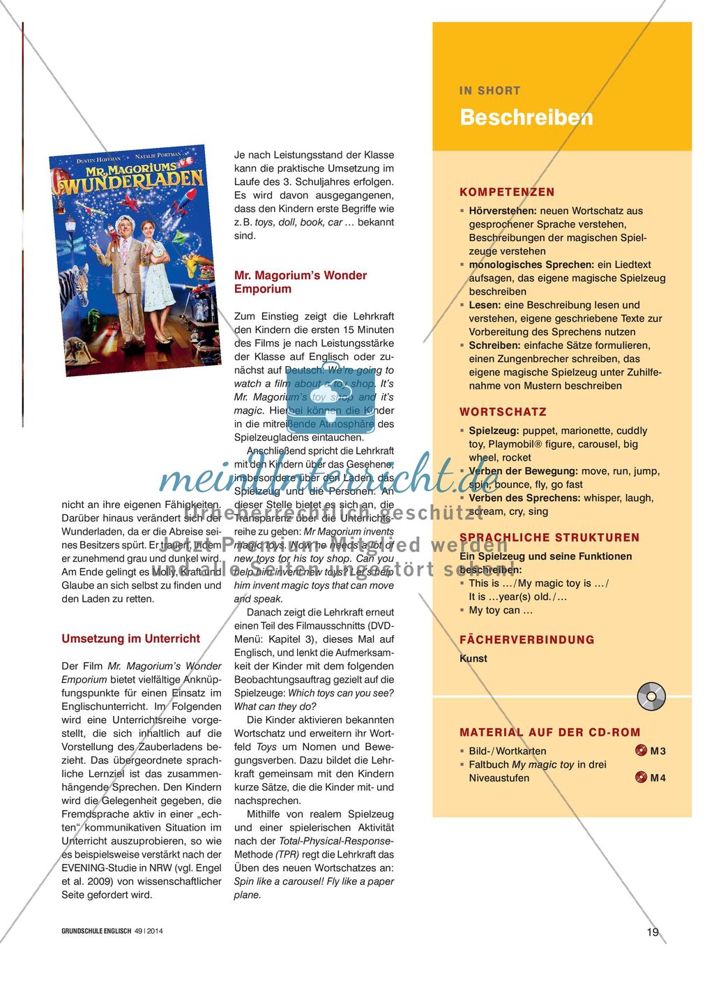 The Magic Toy Shop - Magisches Spielzeug erfinden für „Mr. Magoriums Wunderladen“ Preview 2