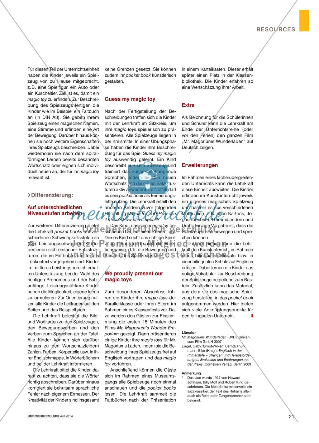 The Magic Toy Shop - Magisches Spielzeug erfinden für „Mr. Magoriums Wunderladen“ Preview 4