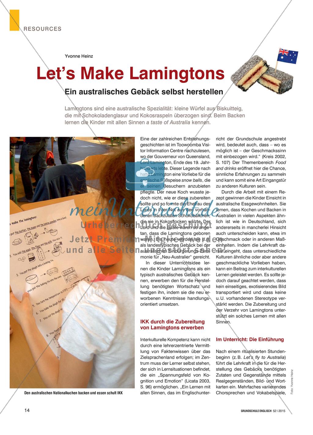 Let’s Make Lamingtons - Ein australisches Gebäck selbst herstellen Preview 1