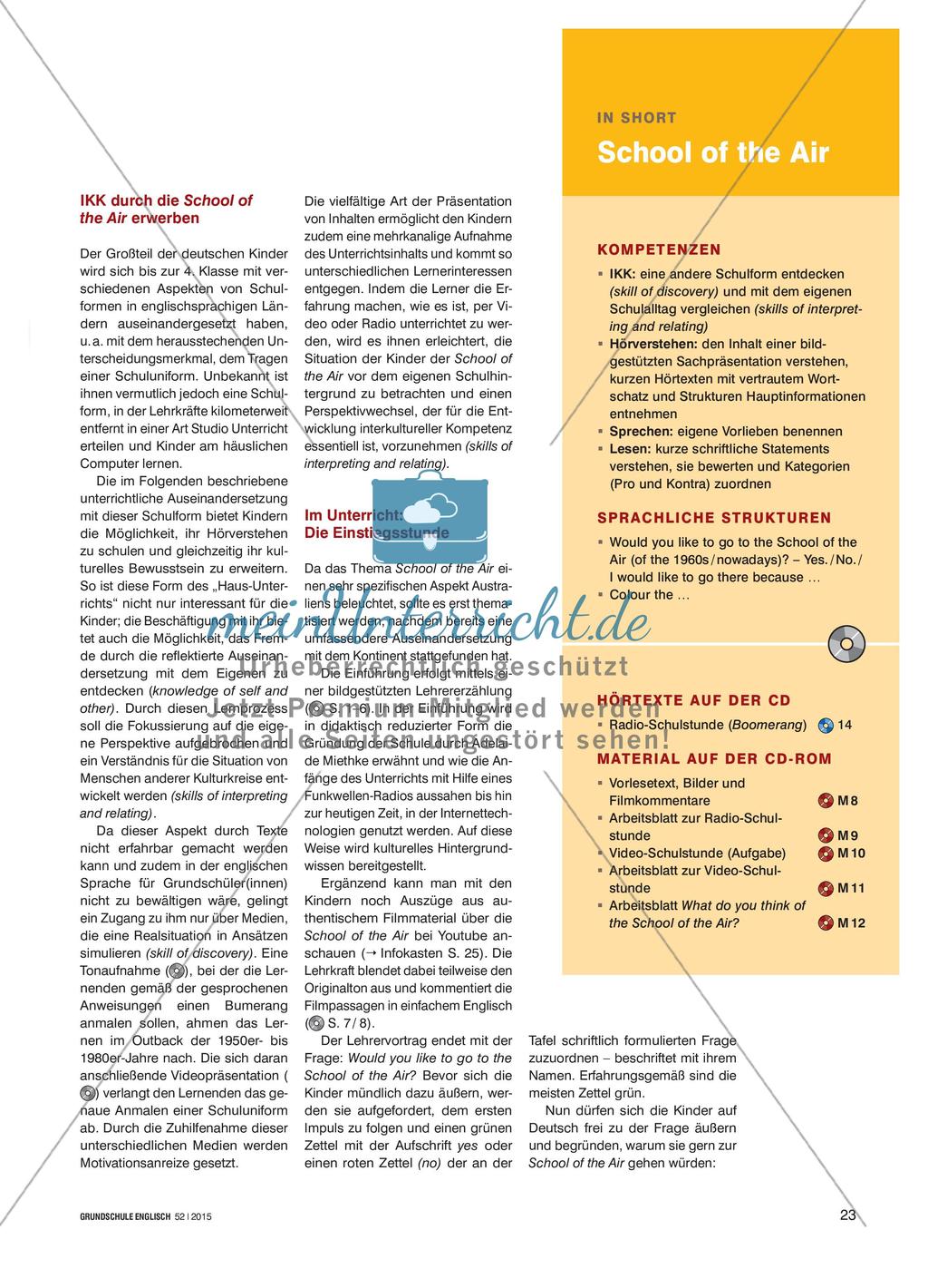 The School of the Air - Eine Schule der ganz anderen Art kennenlernen Preview 2