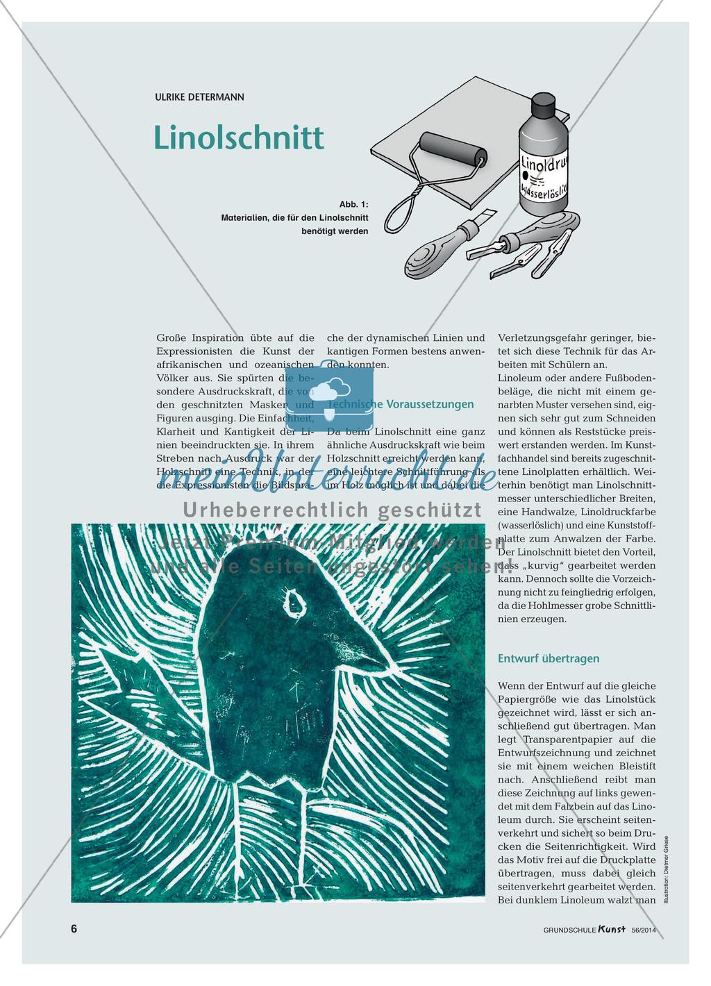 Linolschnitt Preview 1