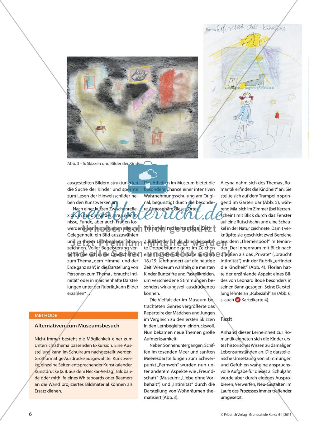 Eine Epoche mit viel Gefühl - Bildliche Darstellung von Empfindungen Preview 3