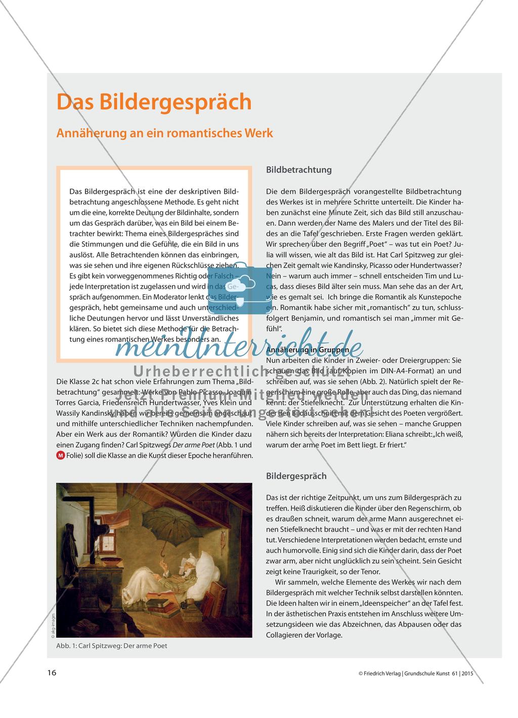 Das Bildergespräch - Annäherung an ein romantisches Werk Preview 1