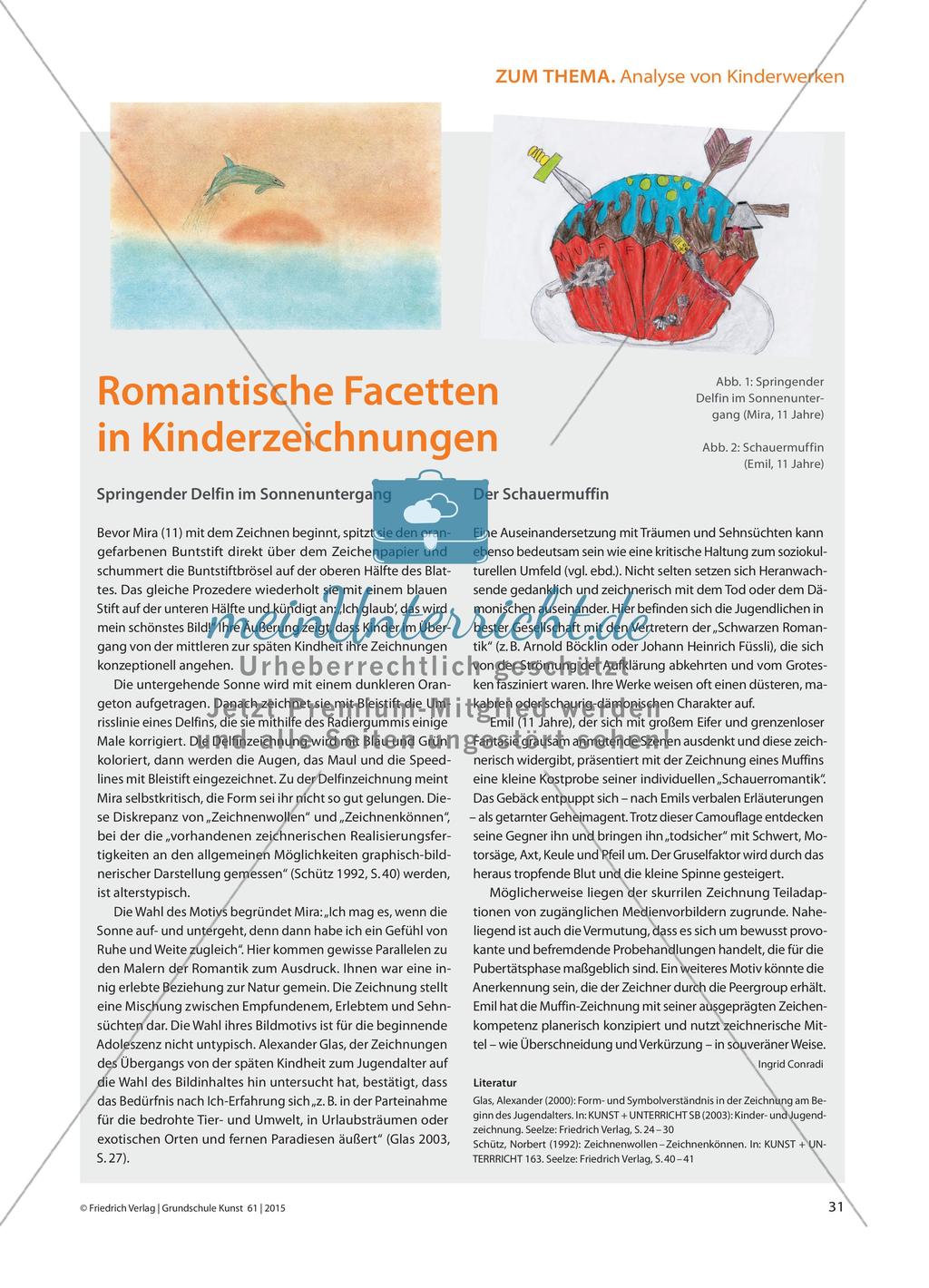 Romantische Facetten in Kinderzeichnungen Preview 1