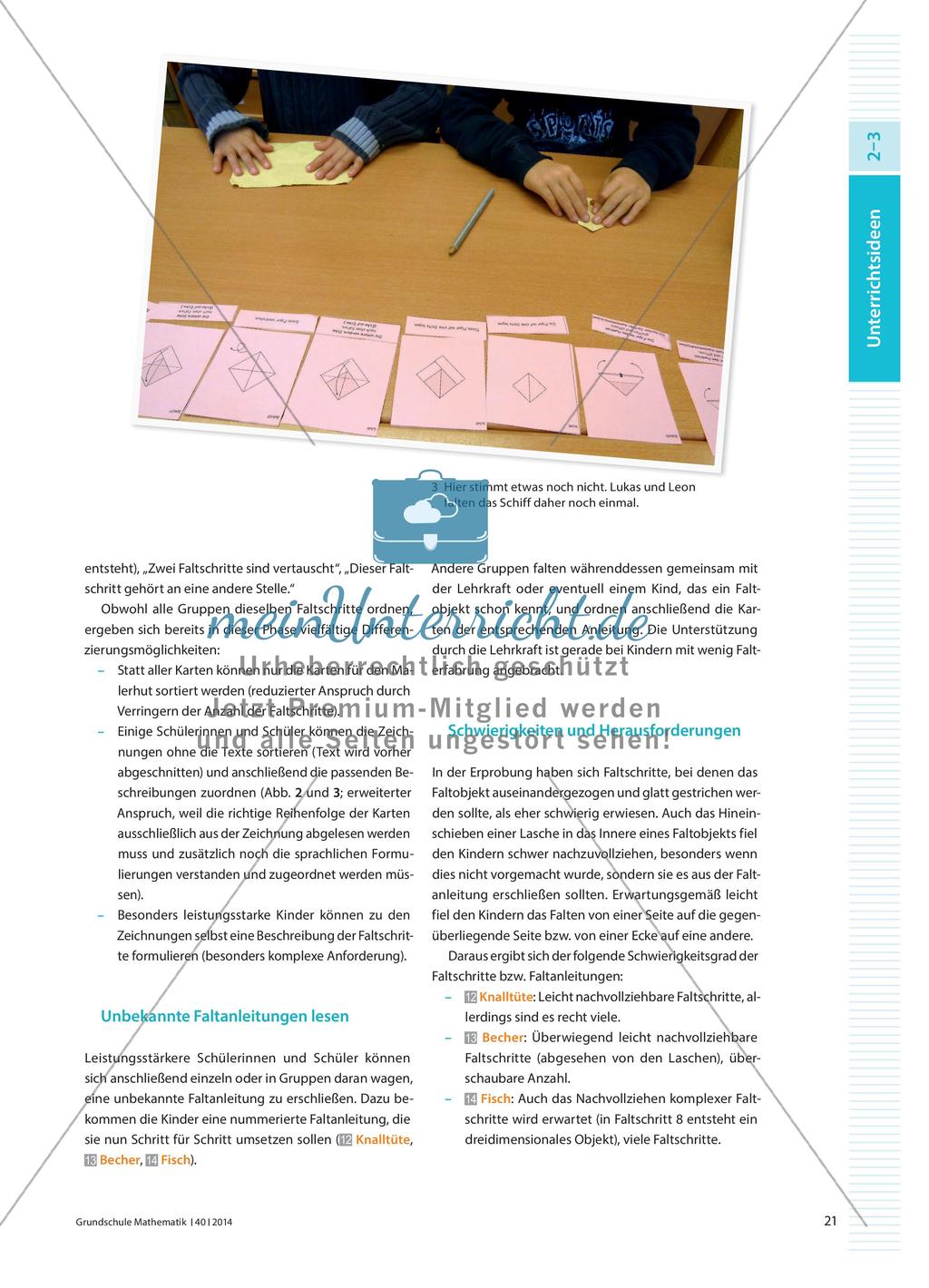 Das Ordnen und Lesen von Faltanleitungen Preview 4