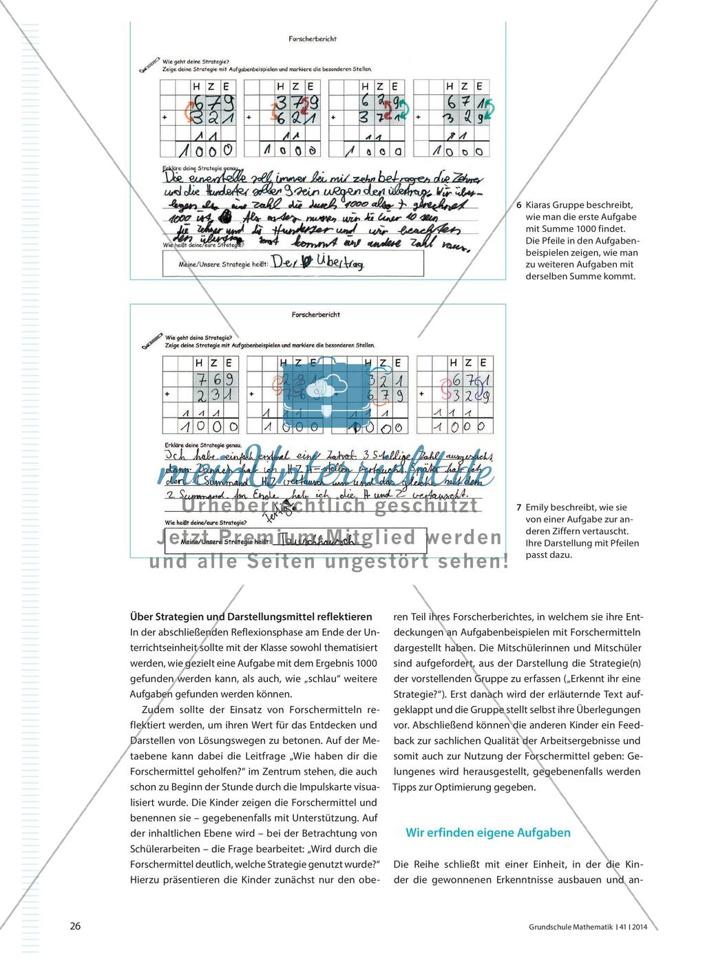 Entwickeln und Darstellen von Lösungswegen Preview 5