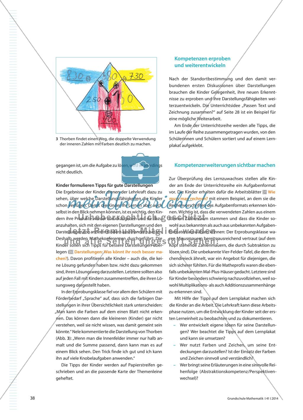 Tipps zum Darstellen von Lösungswegen Preview 3