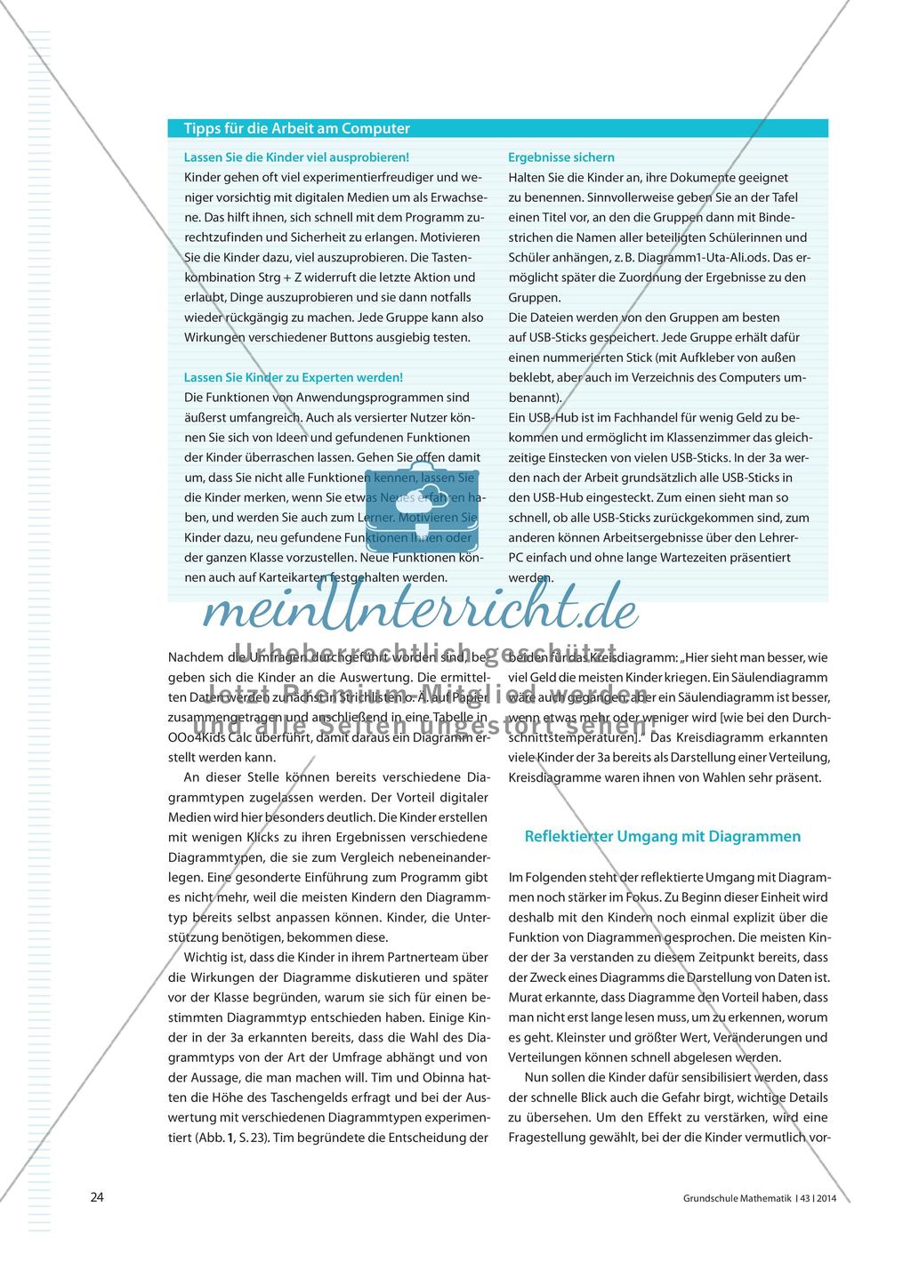 Wir lassen uns nicht reinlegen - Diagramme am Computer erstellen und untersuchen Preview 3
