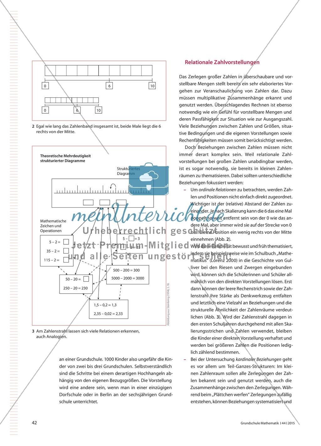 Keine Zahl steht für sich allein - Von direkten zu relationalen Zahlvorstellungen Preview 3