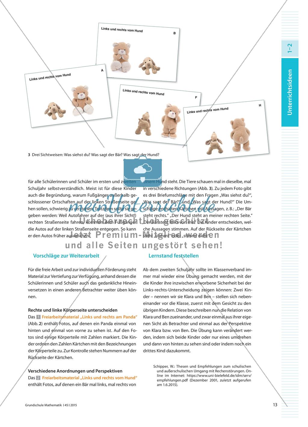 Links oder rechts? – Ansichtssache!: Links-rechts-Zuweisungen aus verschiedenen Perspektiven Preview 4
