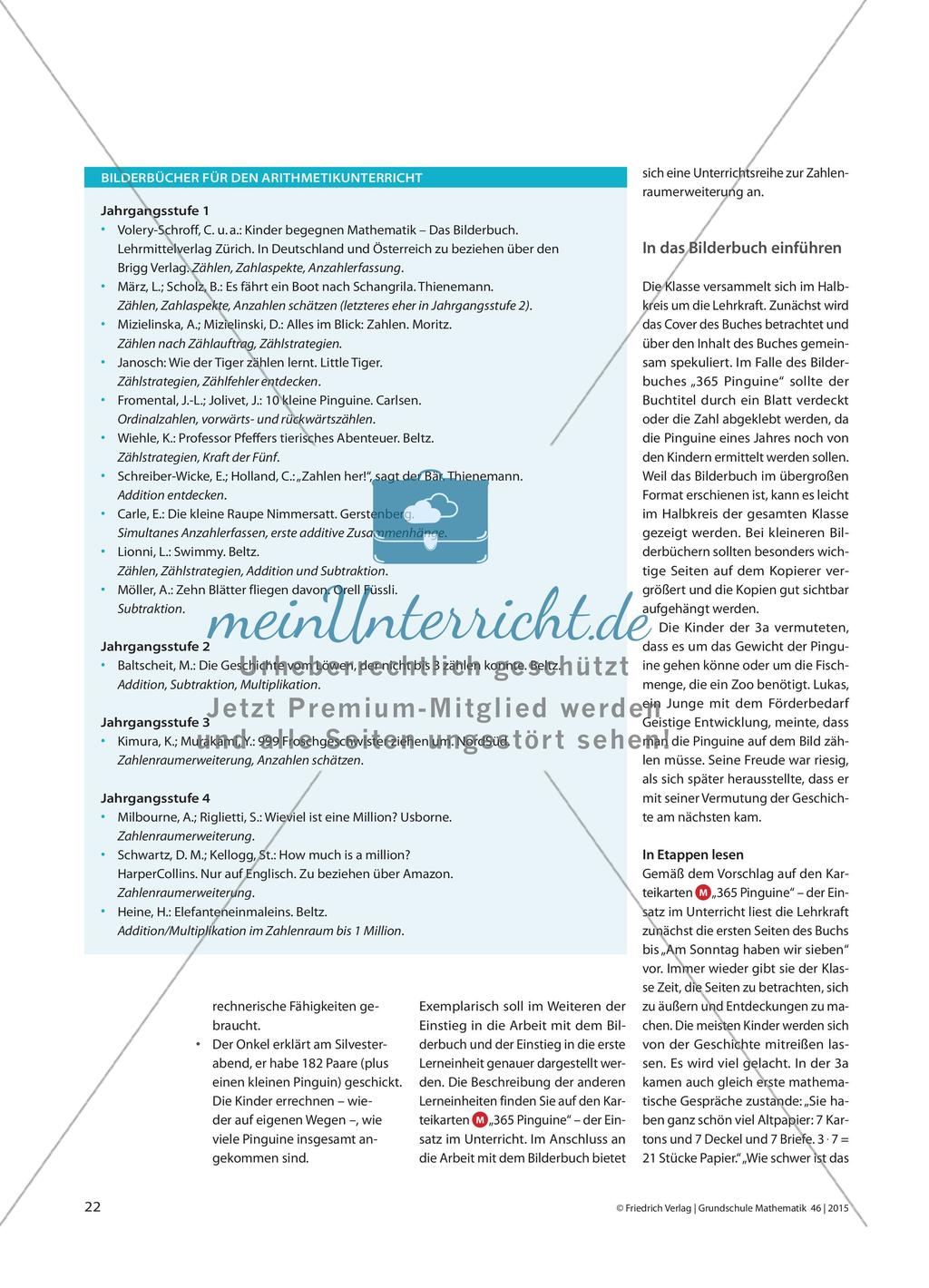 Ein Bilderbuch zum Einstieg - Erste Schritte auf eigenen Wegen in den Zahlenraum bis 1000 Preview 3