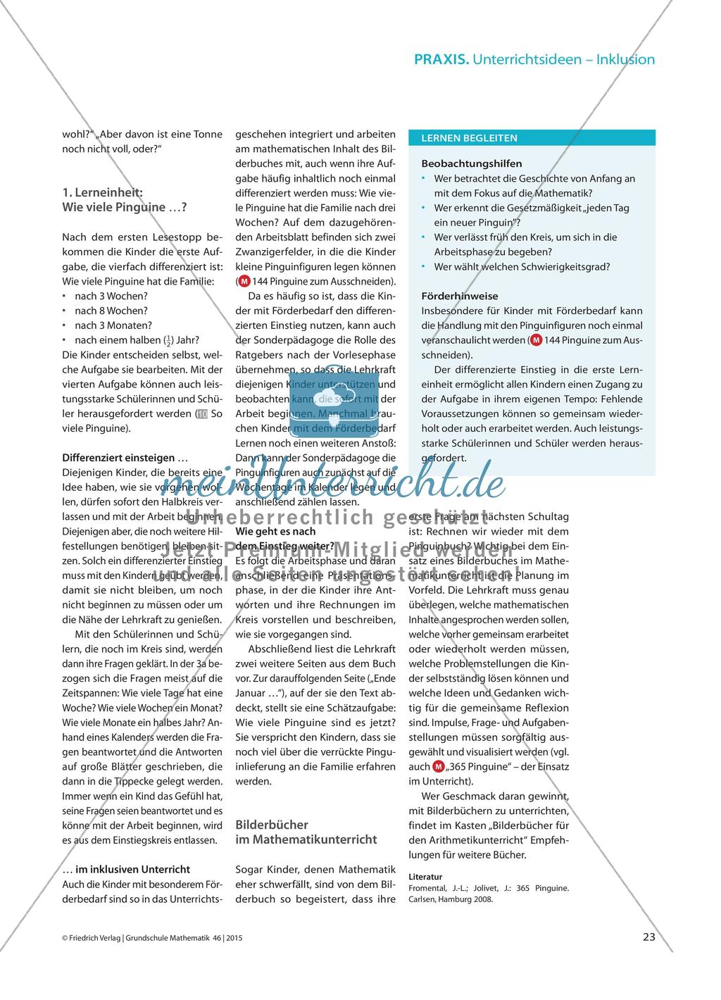 Ein Bilderbuch zum Einstieg - Erste Schritte auf eigenen Wegen in den Zahlenraum bis 1000 Preview 4