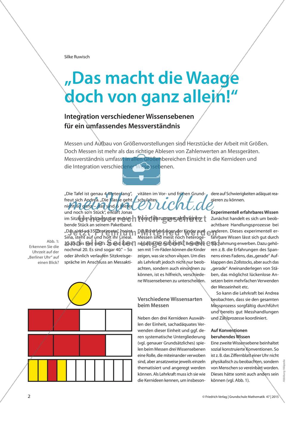 „Das macht die Waage doch von ganz allein!“ Preview 1