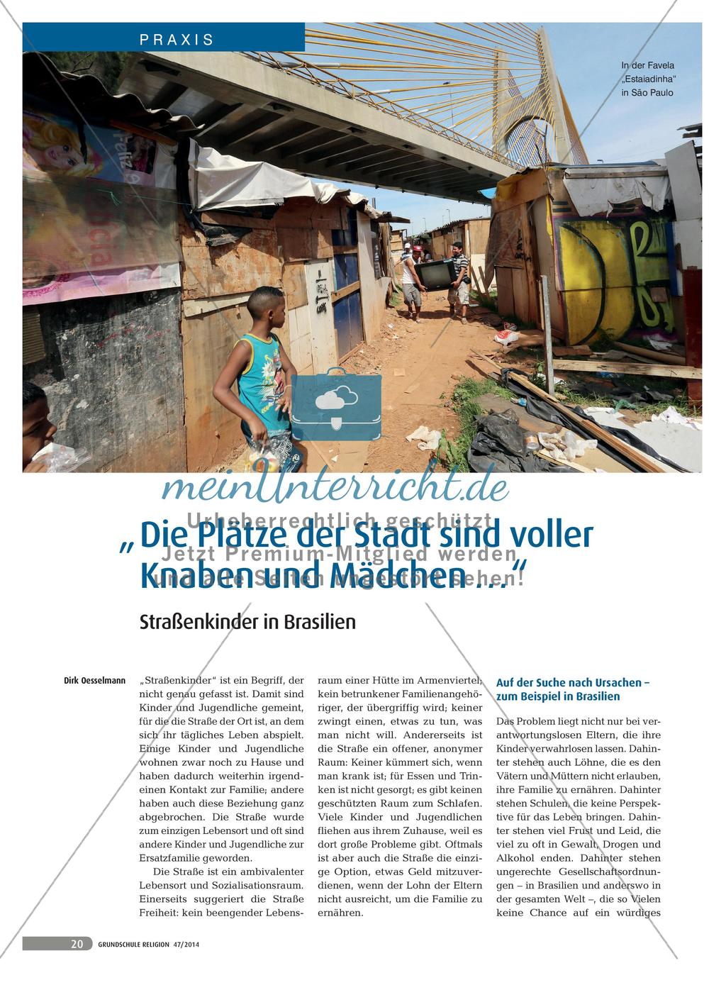 Straßenkinder in Brasilien Preview 1