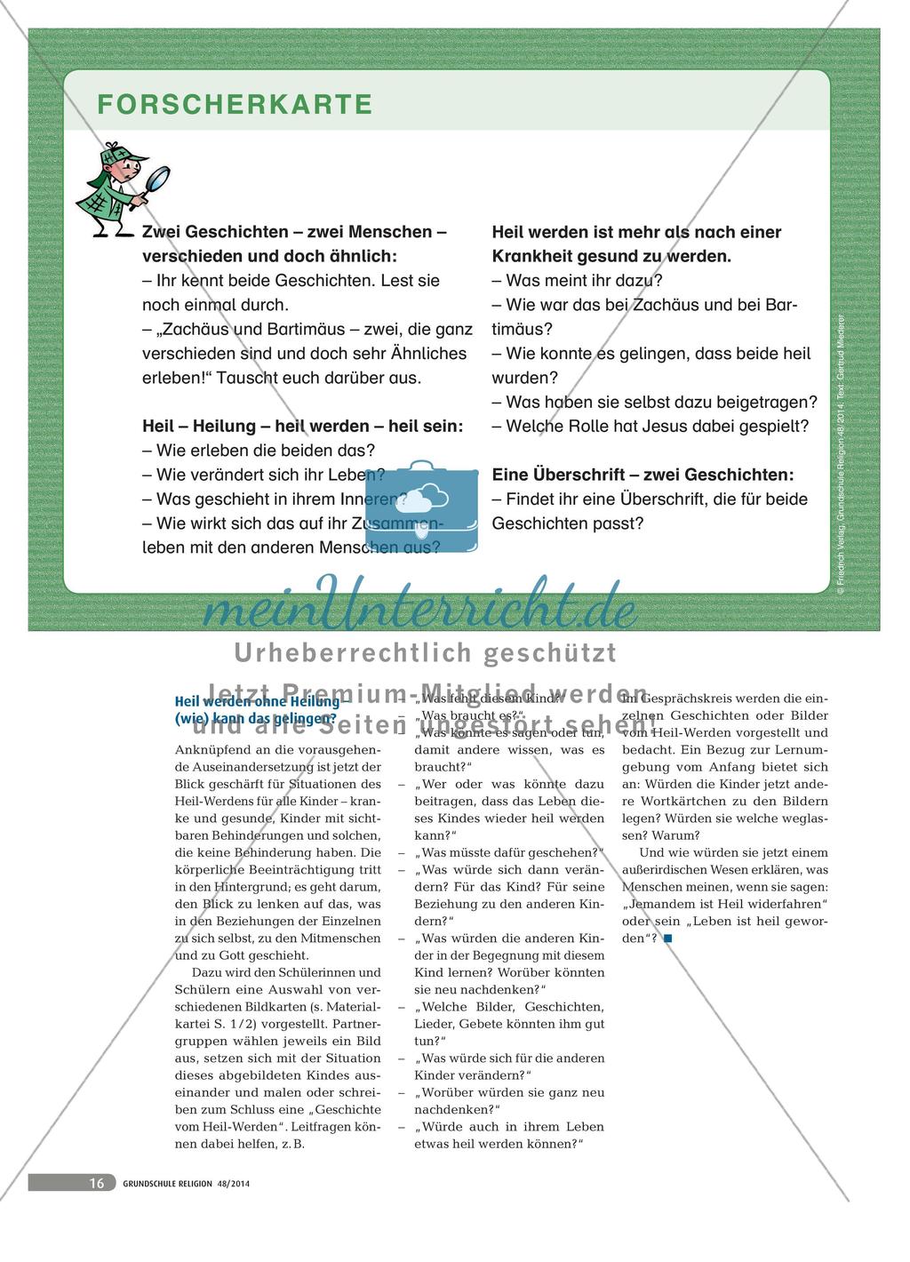 „Diesem Haus ist heute Heil widerfahren“ - Entdeckungen zu einem interessanten Wort Preview 3