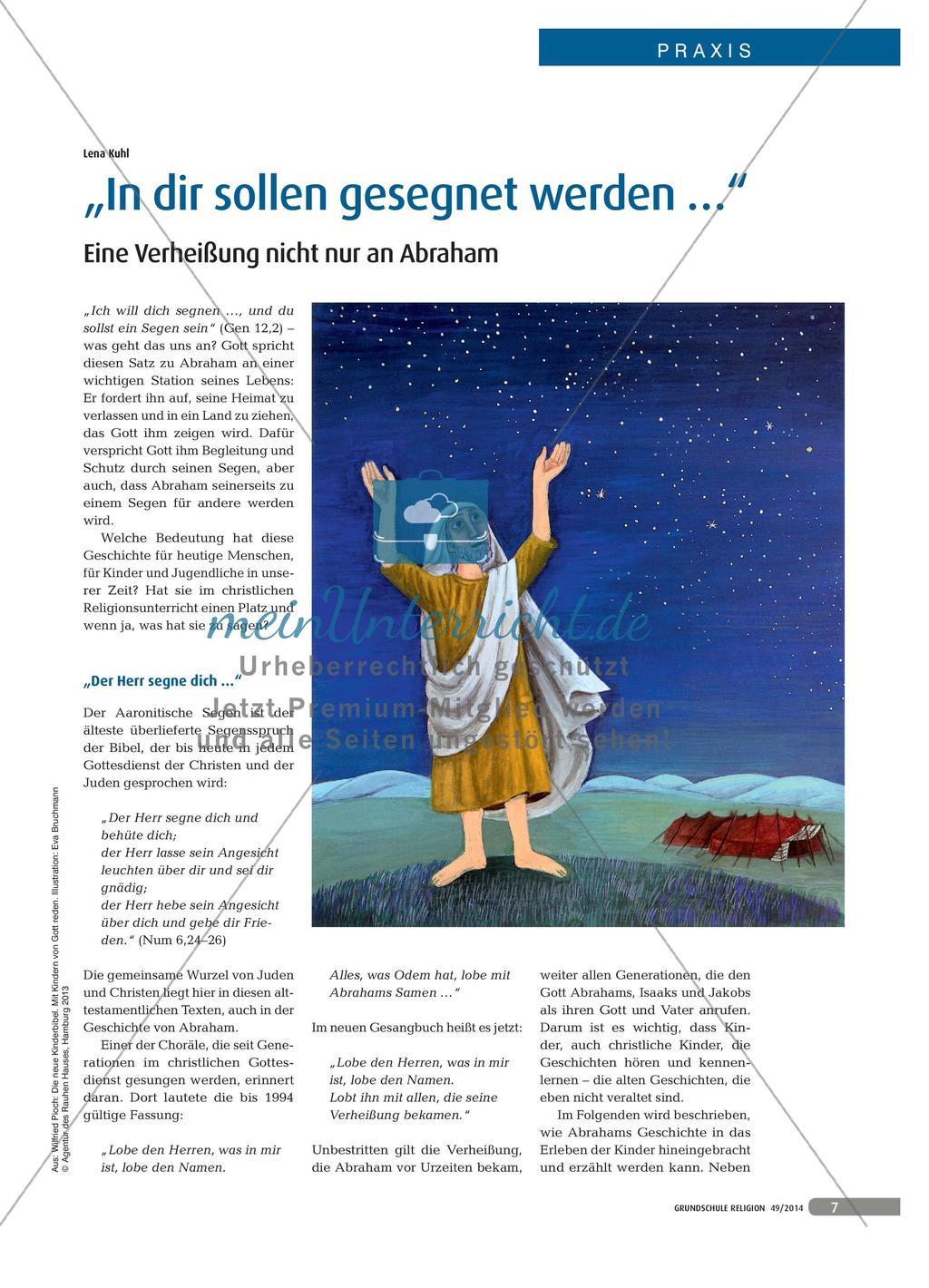 Segensverheißung an Abraham Preview 1