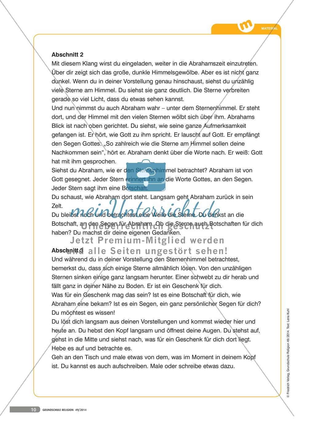Segensverheißung an Abraham Preview 4
