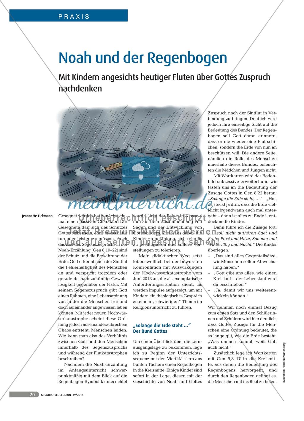 Noah-Erzählung: Gottes Zuspruch Preview 1