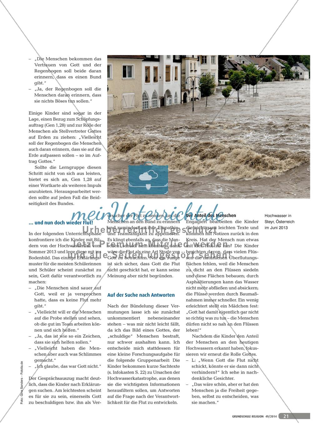 Noah-Erzählung: Gottes Zuspruch Preview 2
