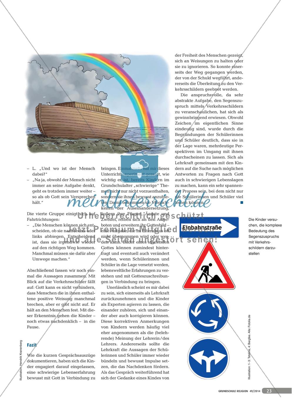 Noah-Erzählung: Gottes Zuspruch Preview 4