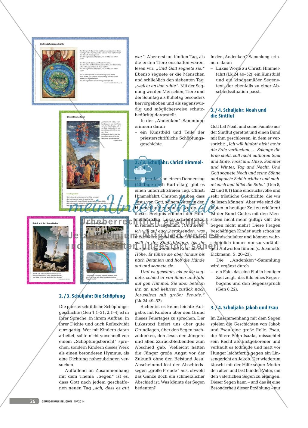 Bedeutung des Segens: Andenken-Sammlung Preview 3
