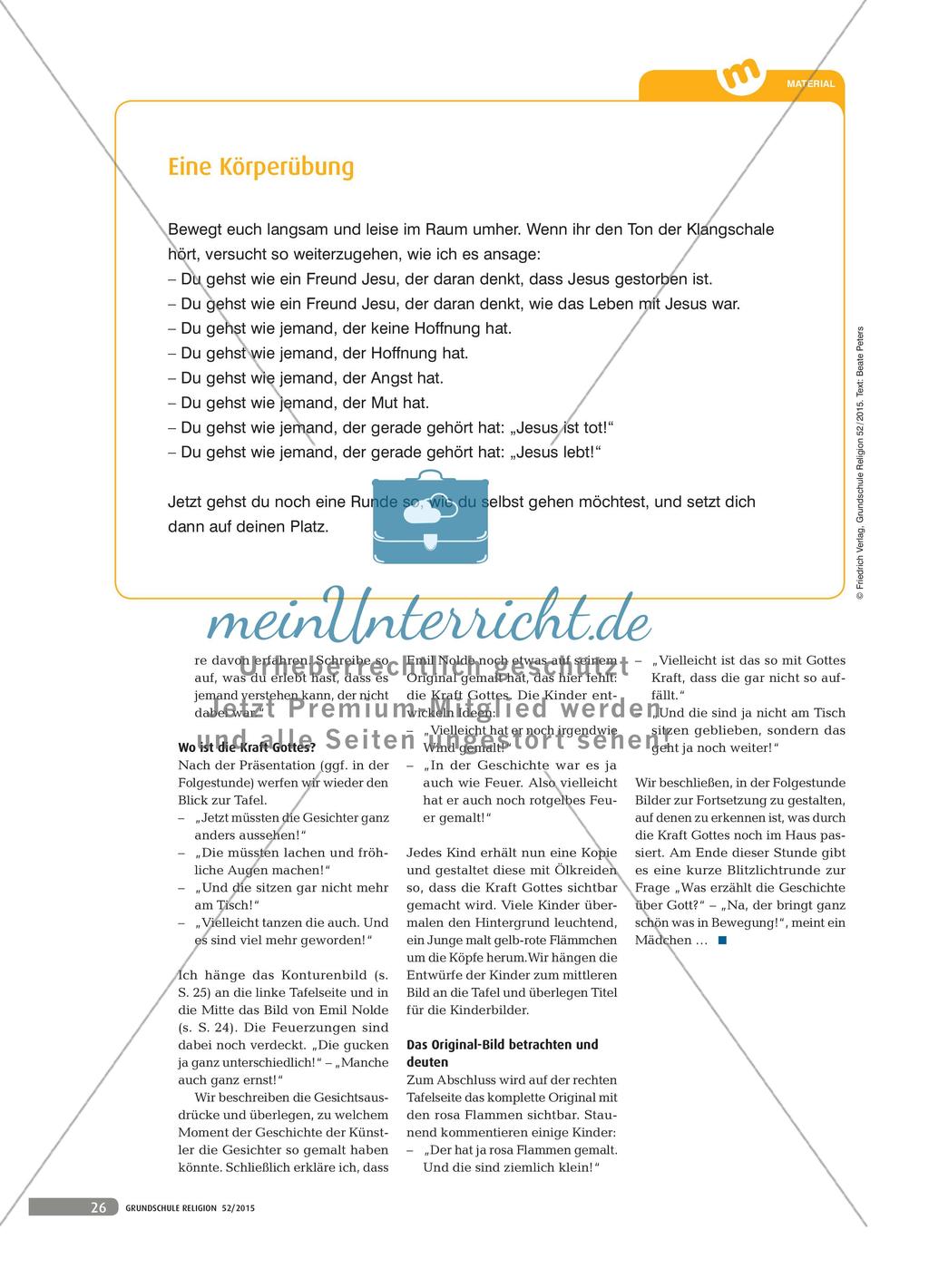 Gottes Kraft berührt und bewegt - Mit Kindern Gott in der Pfingstgeschichte entdecken Preview 3