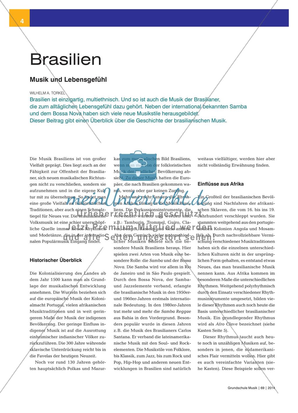 Brasilien - Musik und Lebensgefühl Preview 1