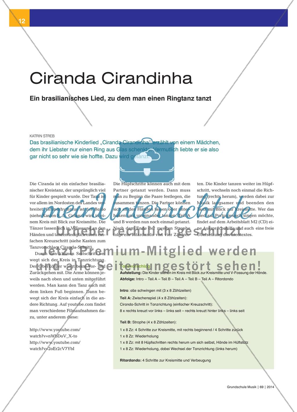 Ciranda Cirandinha - Ein brasilianisches Lied, zu dem man einen Ringtanz tanzt Preview 1