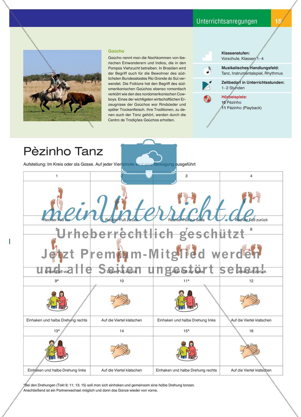 Pèzinho – das Füßchen: Die Tanzschritte der Gaúchos Preview 2