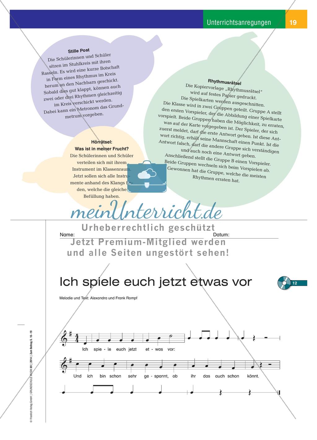 Kalebassen im Musikunterricht - Rasselbau mit einer besonderen Kürbisfrucht Preview 4