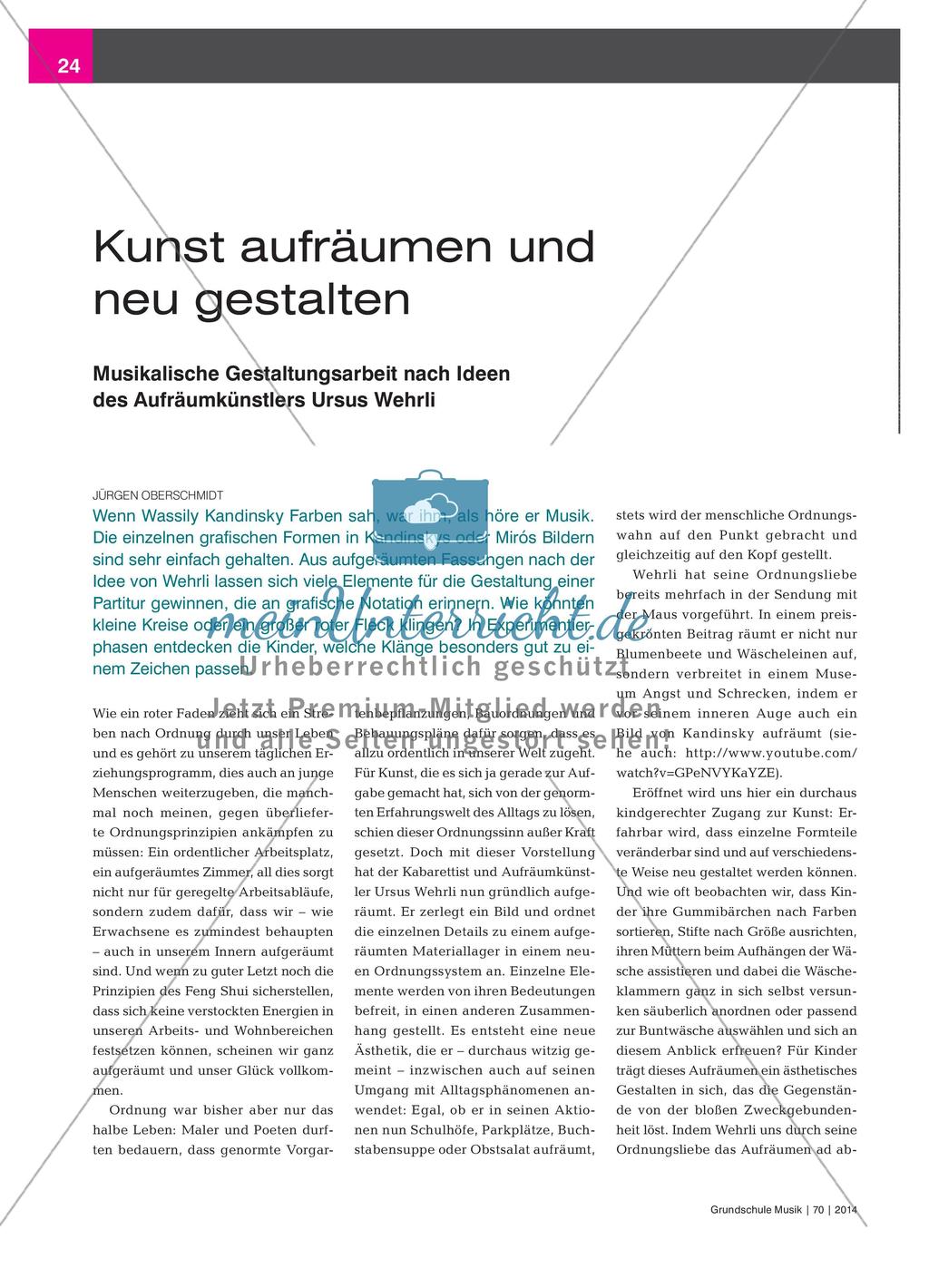 Kunst aufräumen und neu gestalten Preview 1
