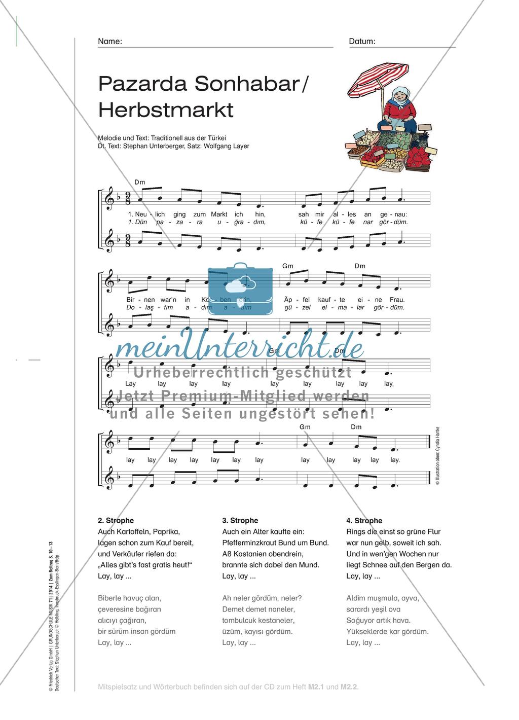 Pazarda Sonbahar – Herbstmarkt Preview 4