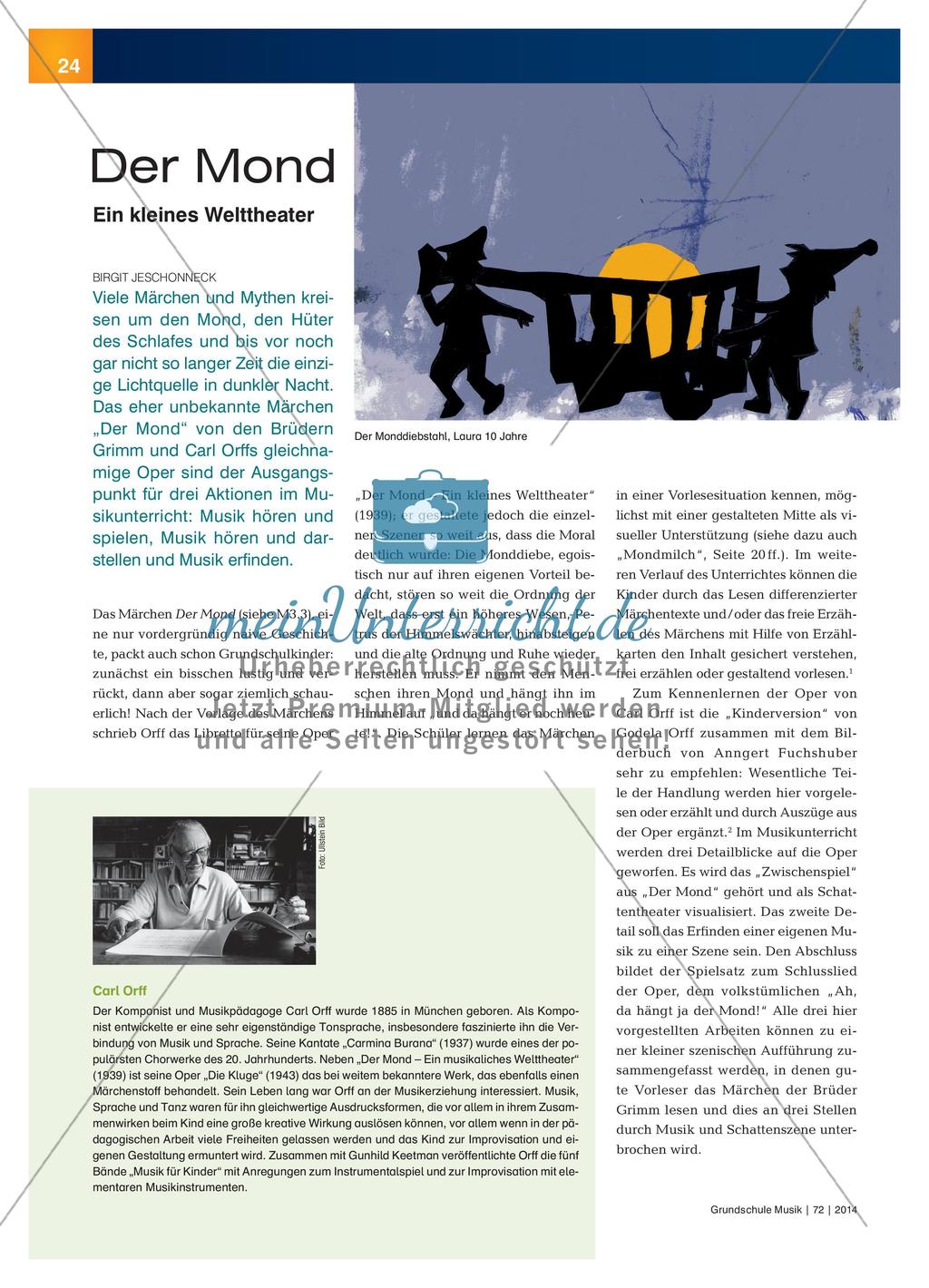 Der Mond - Ein kleines Welttheater Preview 1