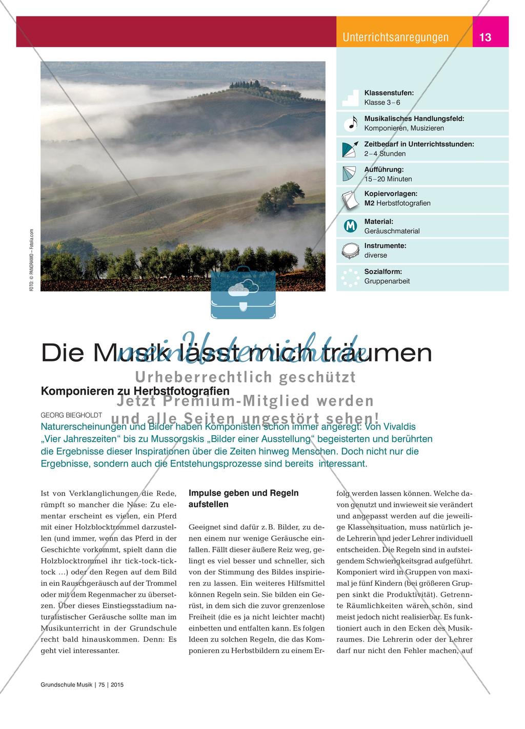 Komponieren zu Herbstfotografien Preview 1