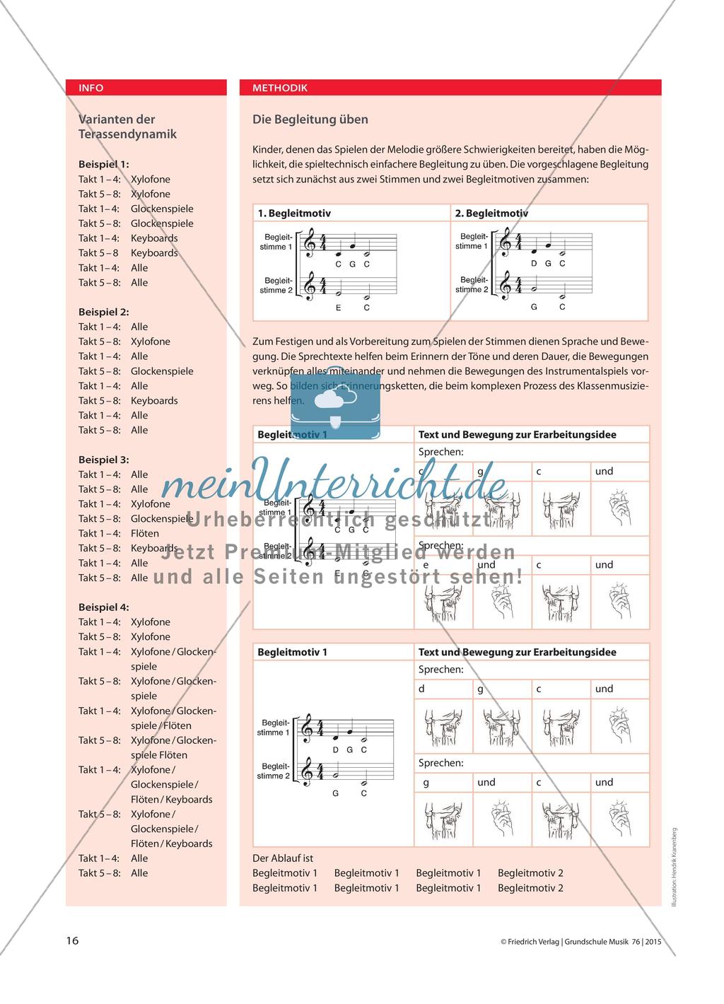Musette - Grundschulkinder spielen aus dem Notenbüchlein für Anna Magdalena Bach Preview 3