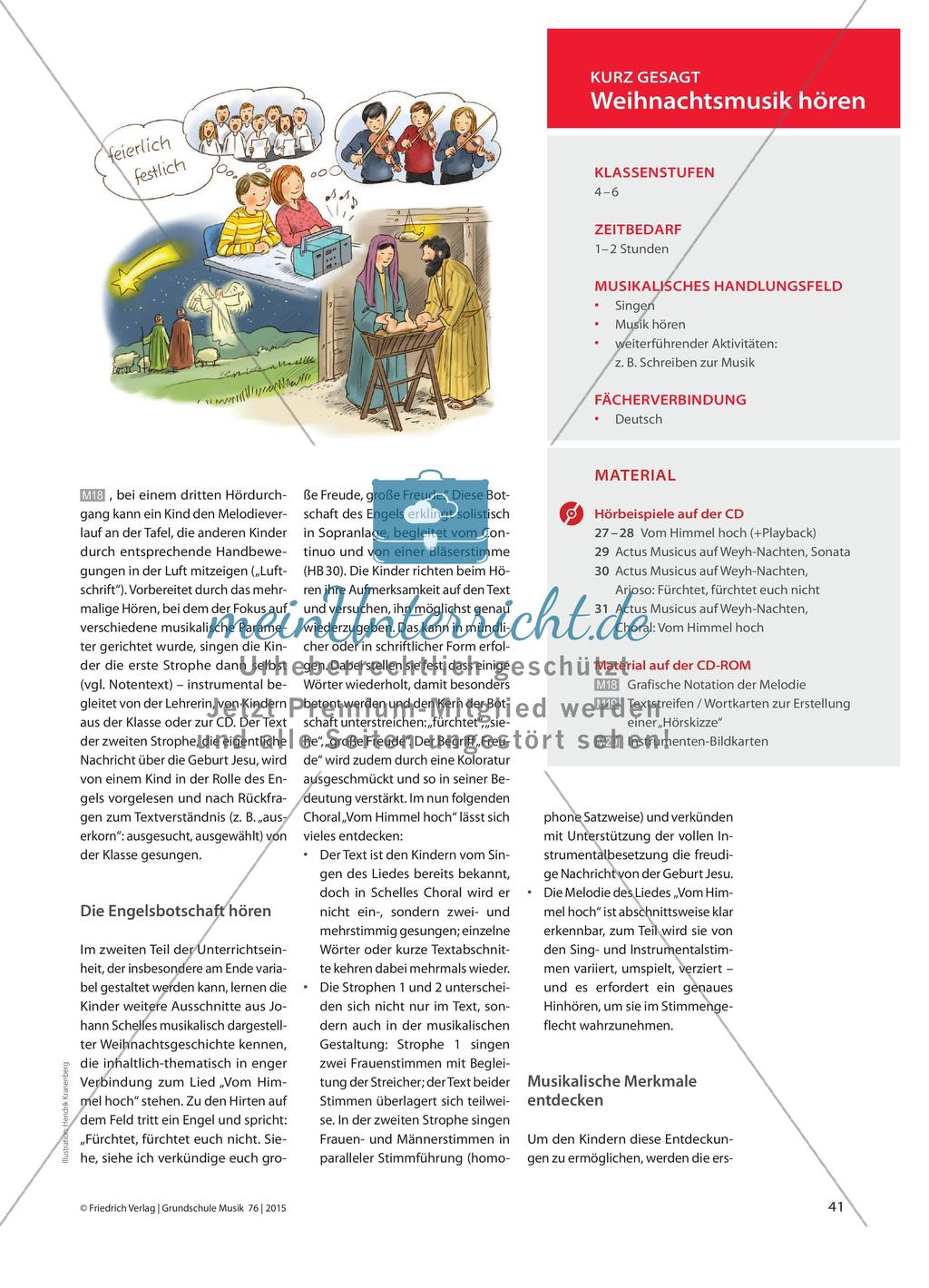 „Vom Himmel hoch“ Preview 2