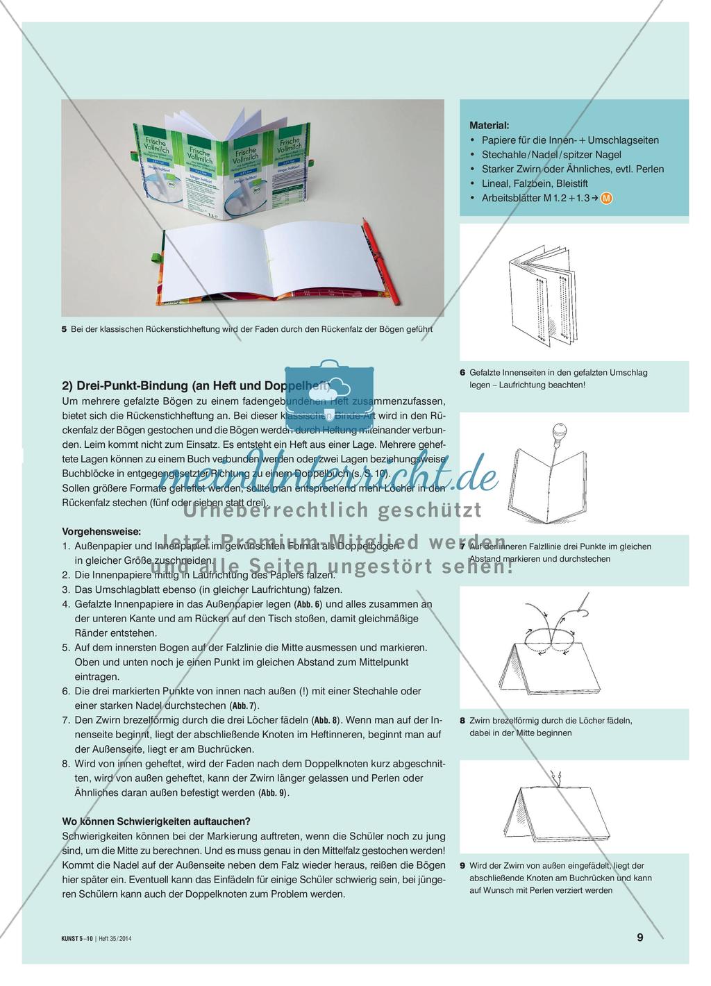 Hefte und Bücher selbst binden Preview 4