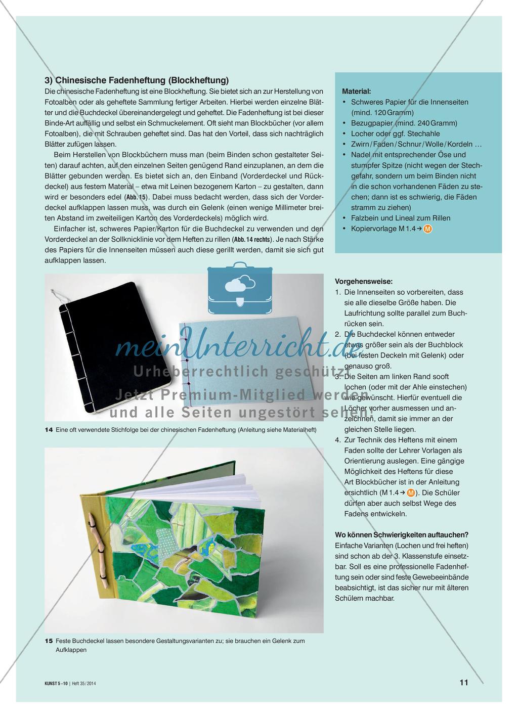 Hefte und Bücher selbst binden Preview 6
