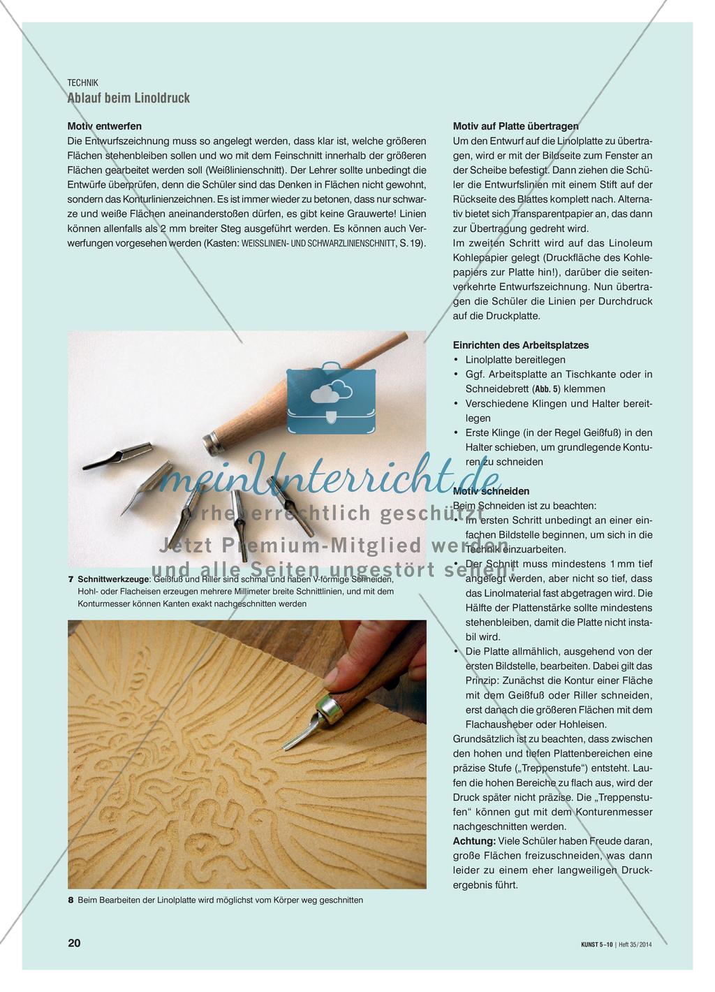 Ein Gedicht illustrieren und zum gemeinsamen Buch binden Preview 5