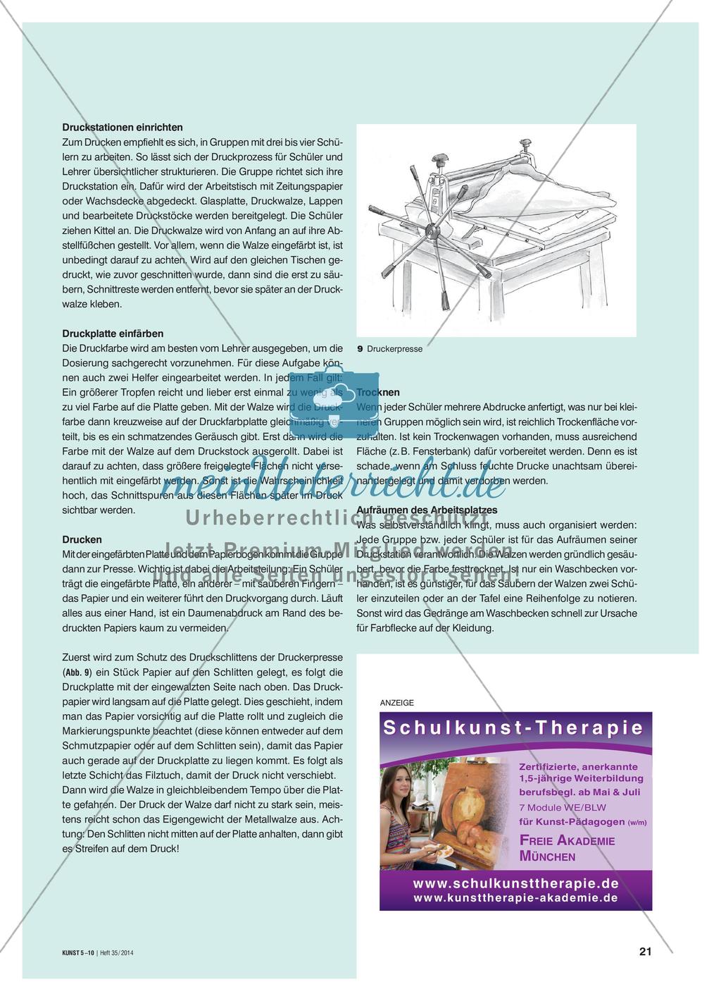 Ein Gedicht illustrieren und zum gemeinsamen Buch binden Preview 6