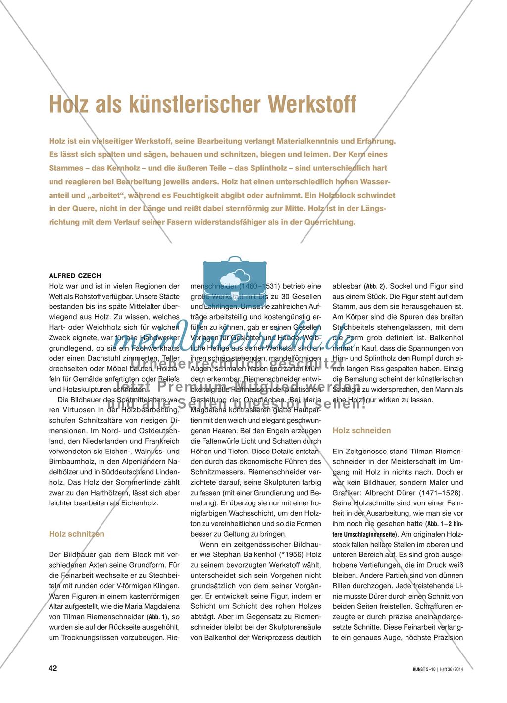 Holz als künstlerischer Werkstoff Preview 1