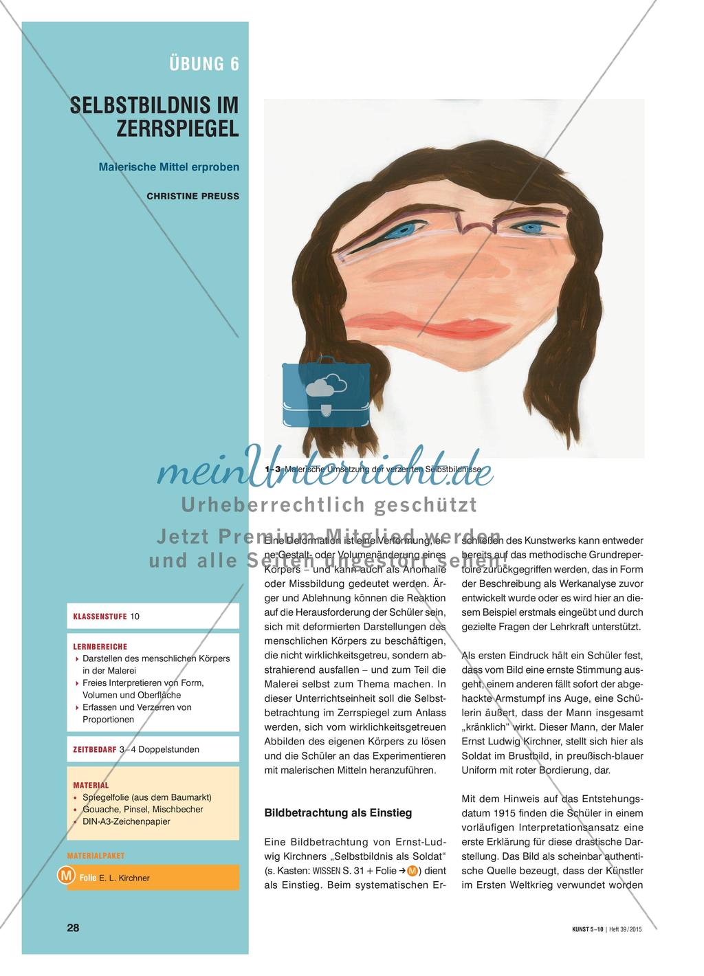 SELBSTBILDNIS IM ZERRSPIEGEL Preview 1