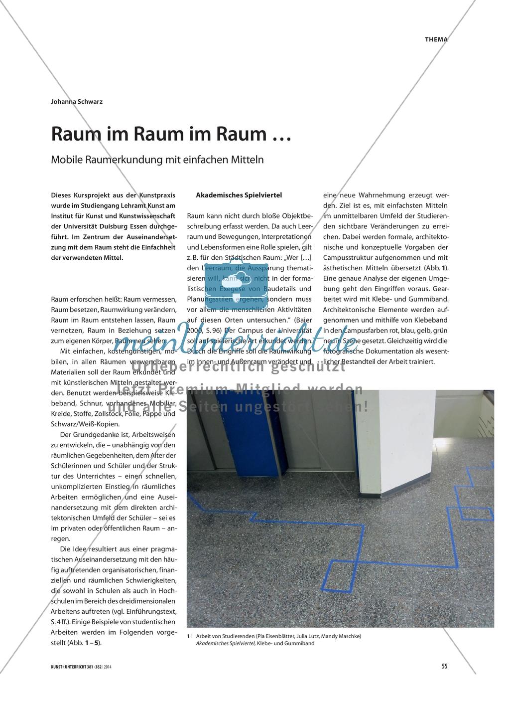 Raum im Raum im Raum … - Mobile Raumerkundung mit einfachen Mitteln Preview 1