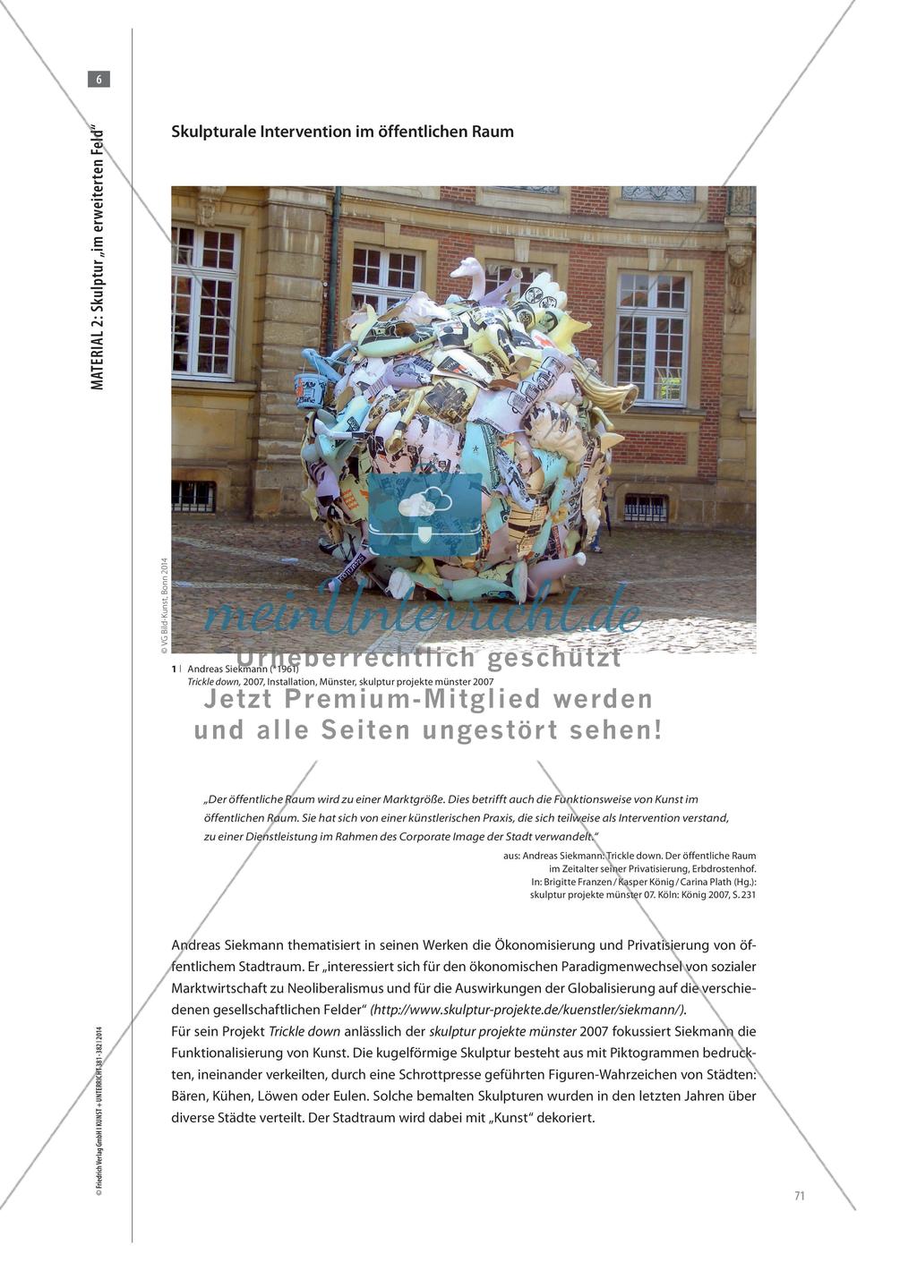 Skulptur „im erweiterten Feld“ - Zwischen autonomer Plastik und Handlungsform Preview 12