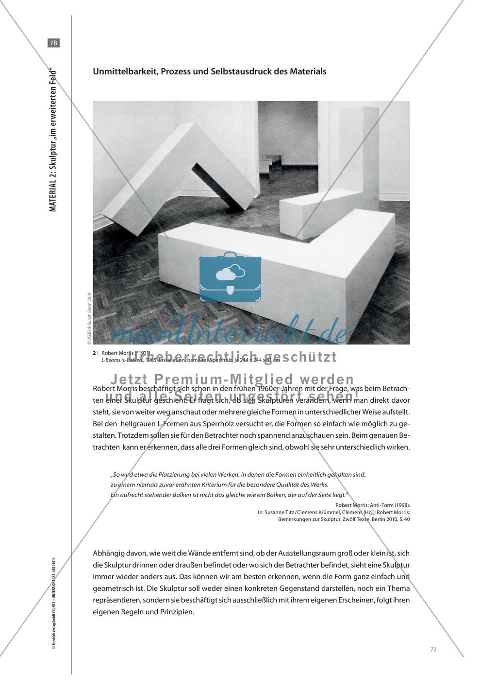 Skulptur „im erweiterten Feld“ - Zwischen autonomer Plastik und Handlungsform Preview 14