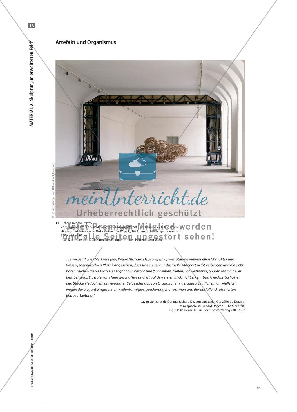Skulptur „im erweiterten Feld“ - Zwischen autonomer Plastik und Handlungsform Preview 5