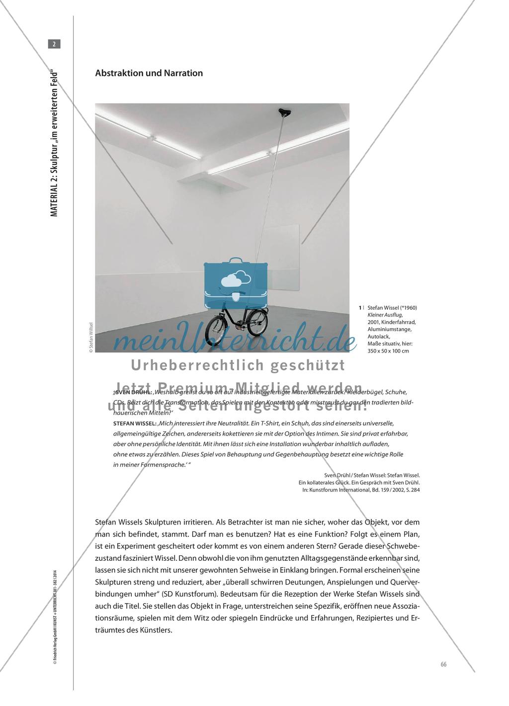 Skulptur „im erweiterten Feld“ - Zwischen autonomer Plastik und Handlungsform Preview 7