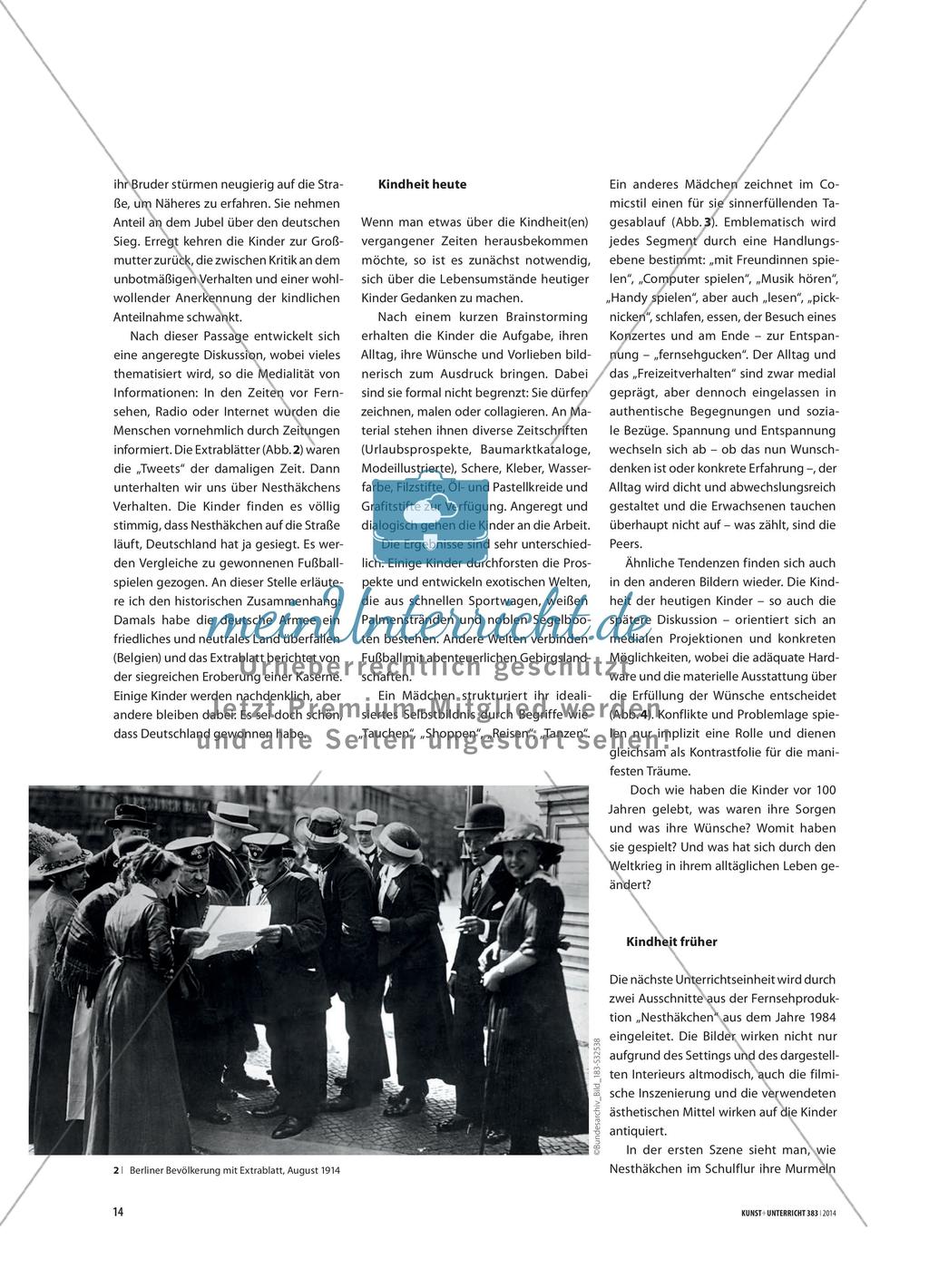 ,,Nesthäkchen und der Weltkrieg“ - Transgenerativer Vermittlungsansatz in der Grundschule * Preview 3