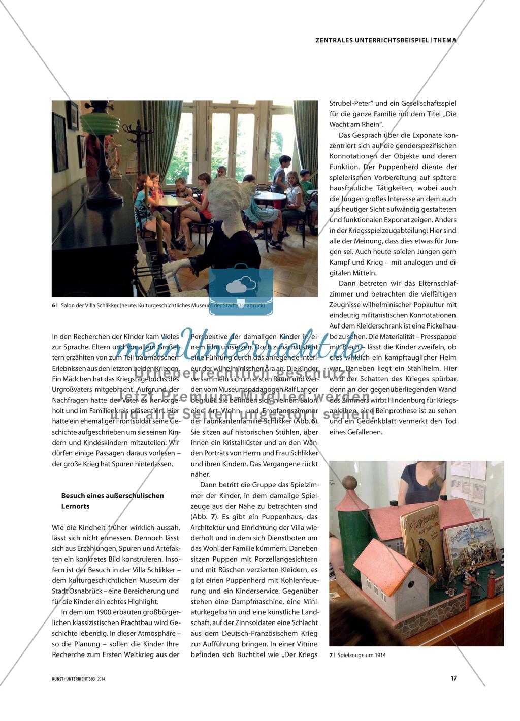 ,,Nesthäkchen und der Weltkrieg“ - Transgenerativer Vermittlungsansatz in der Grundschule * Preview 6