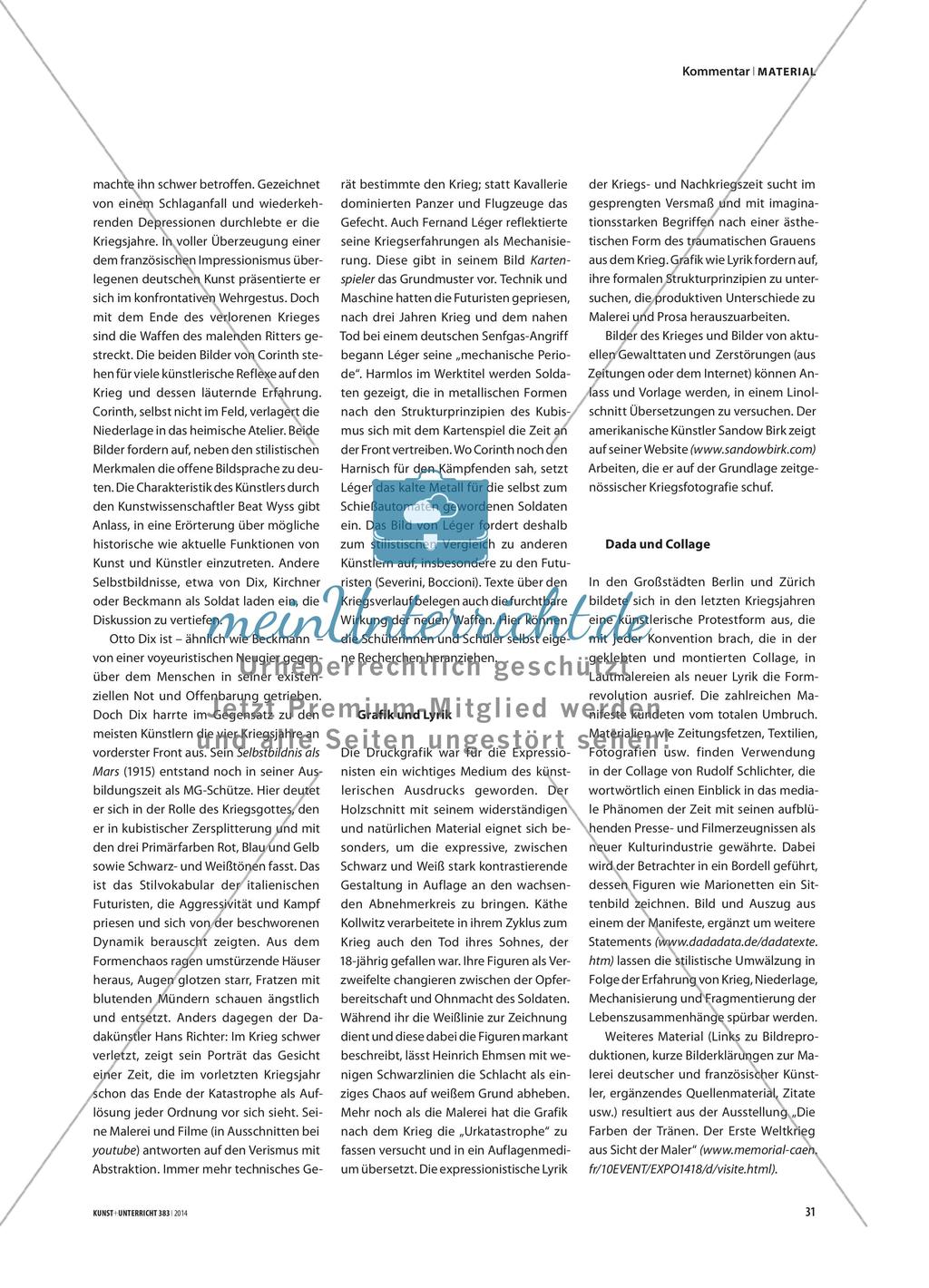 Erfahrungen des Krieges Preview 2